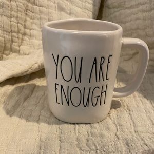 Rae Dunn You Are Enough coffee mug